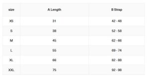 Dryrobe Dog Measurements