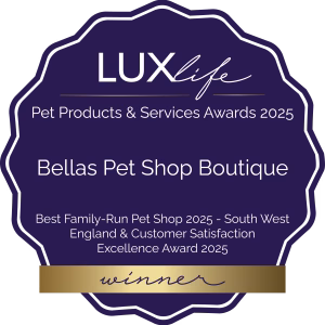 Lux Life Awards winner 2025 for best south west pet shop