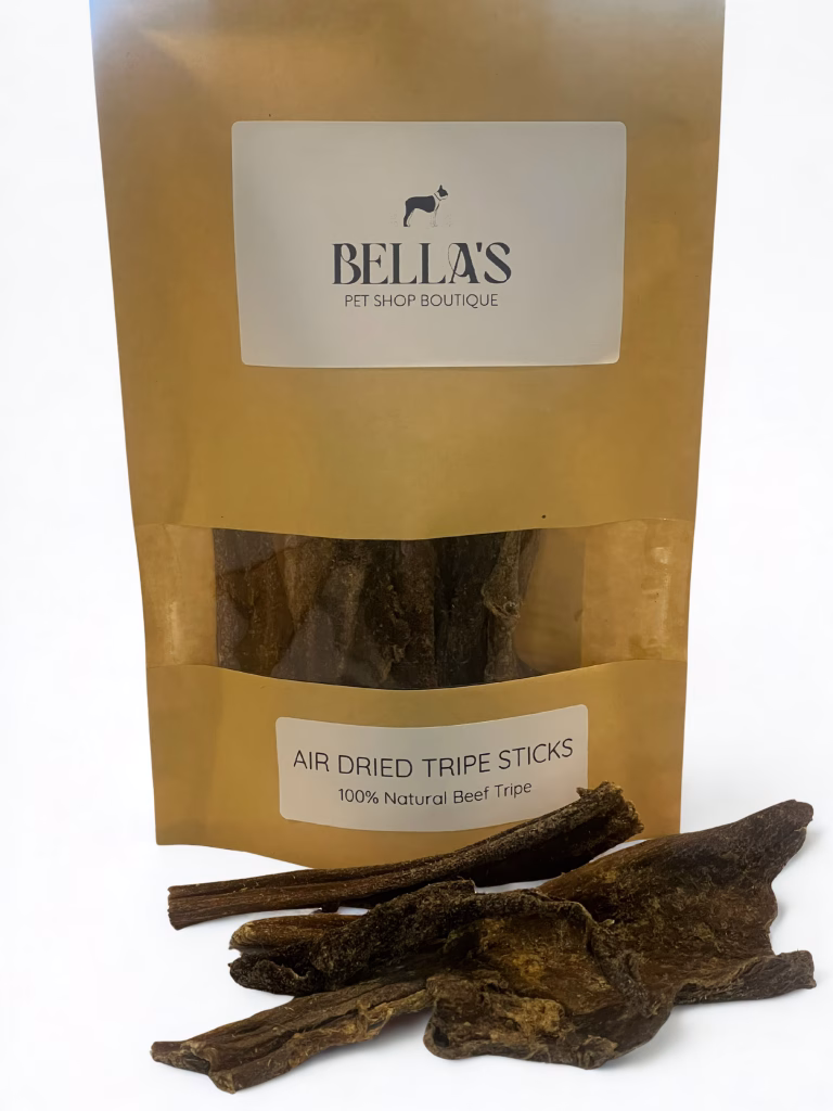 Natural air dried tripe for dogs.